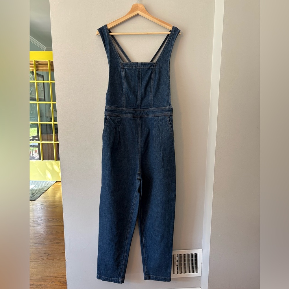 Madewell Tapered Overalls in Dunson Wash, Sz 6 - Picture 3 of 8